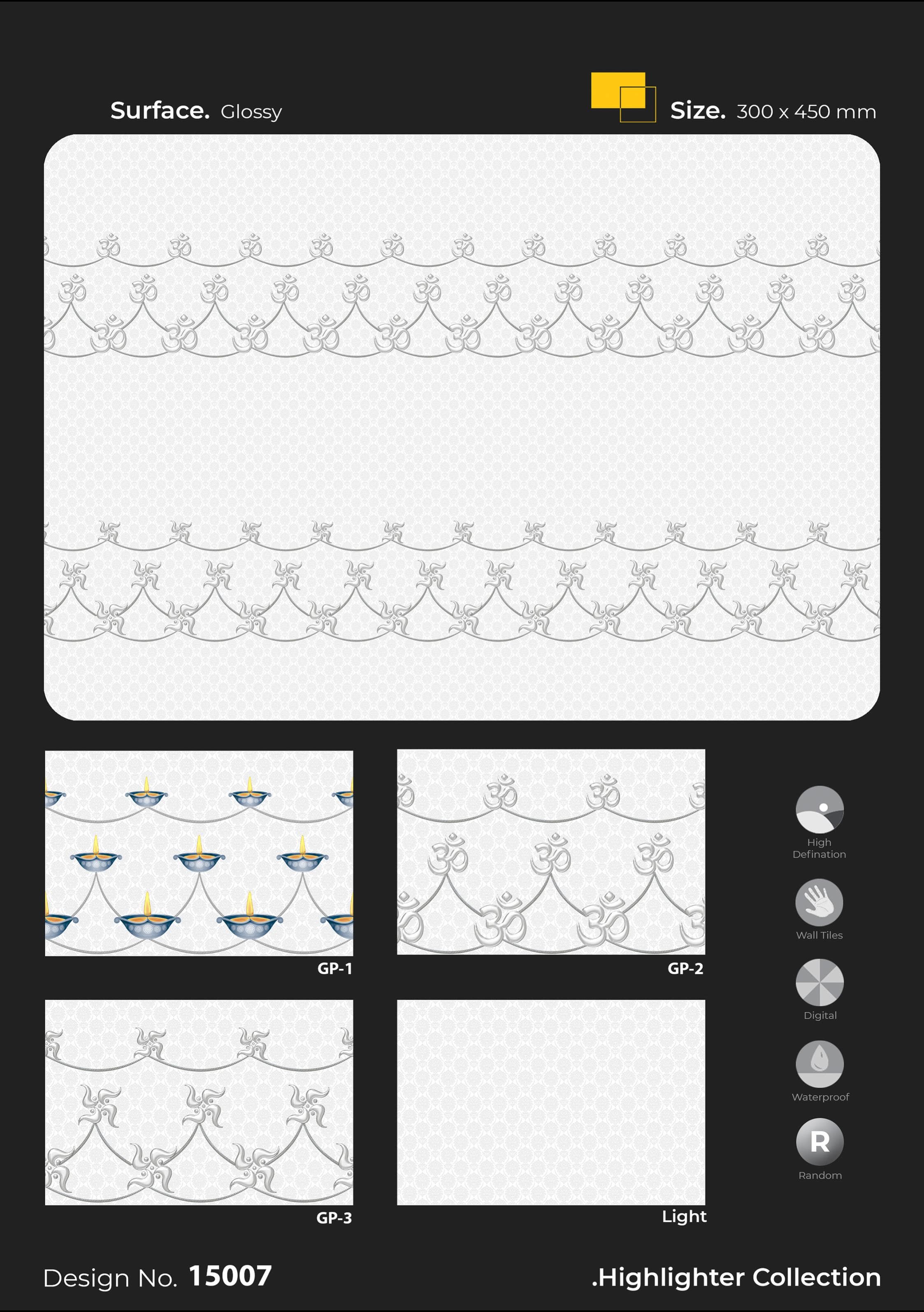 Pooja Series - Design No. 15007