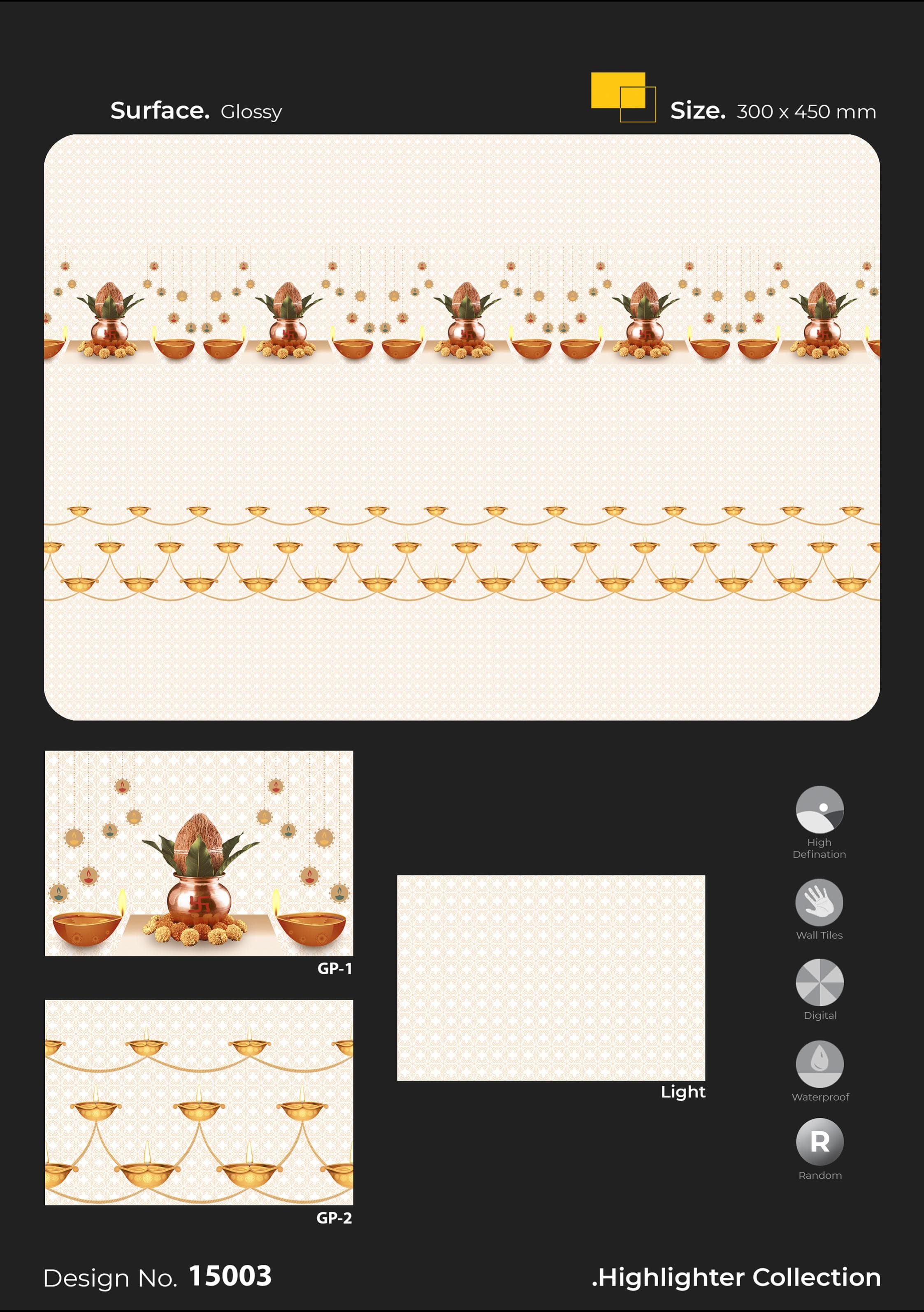 Pooja Series - Design No. 15003