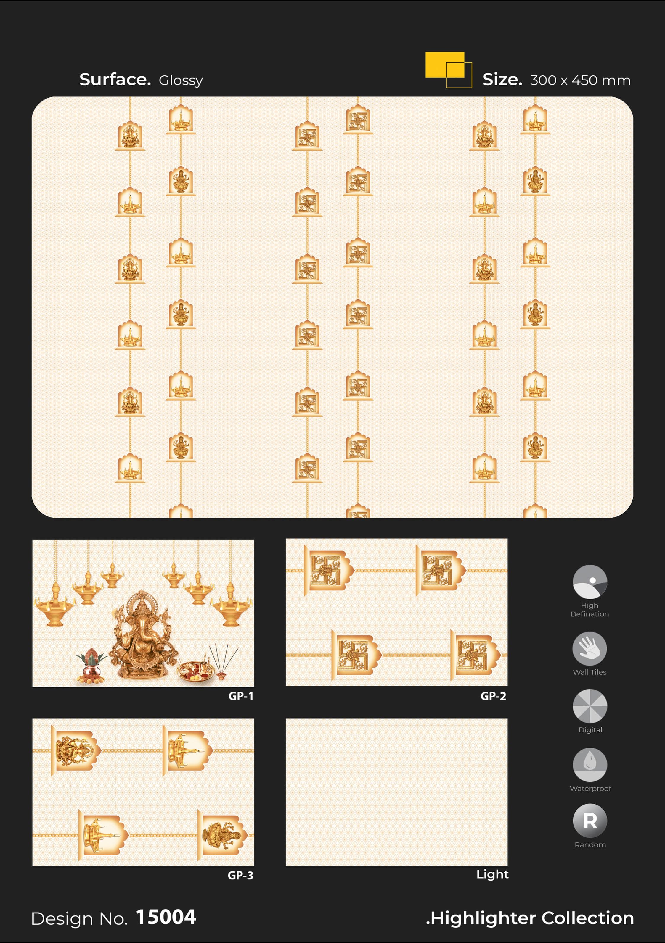 Pooja Series - Design No. 15004