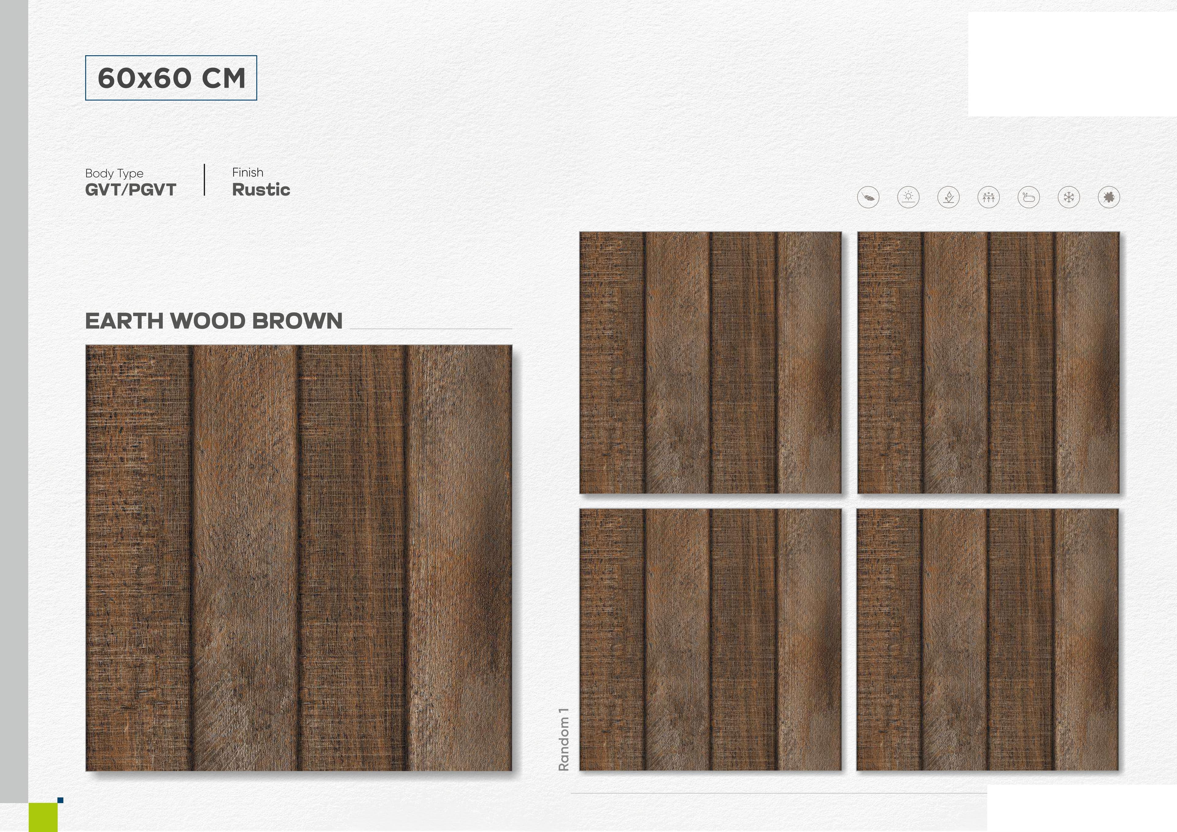 Earth Wood Brown